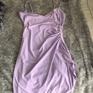 Light purple cocktail dress